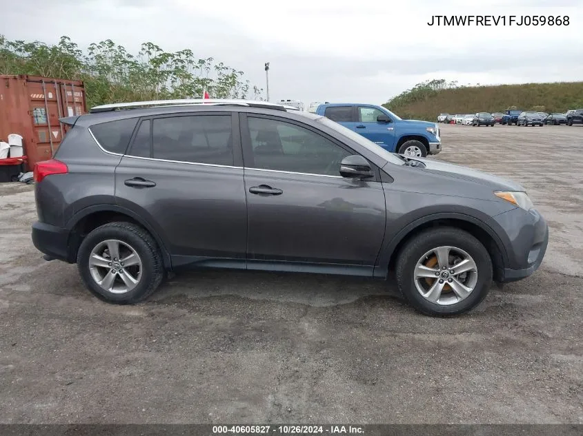 JTMWFREV1FJ059868 2015 Toyota Rav4 Xle