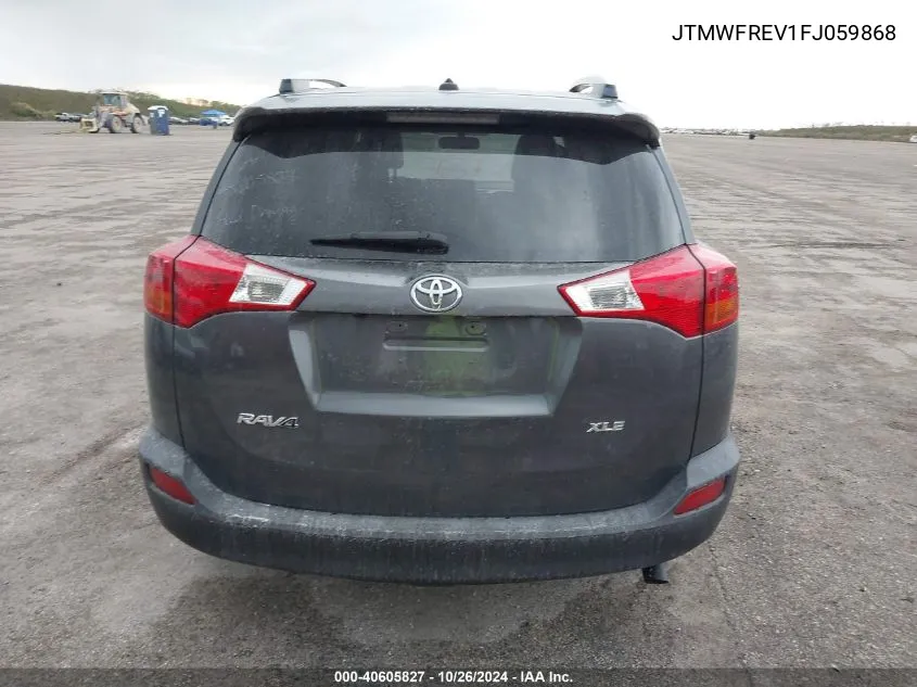 JTMWFREV1FJ059868 2015 Toyota Rav4 Xle