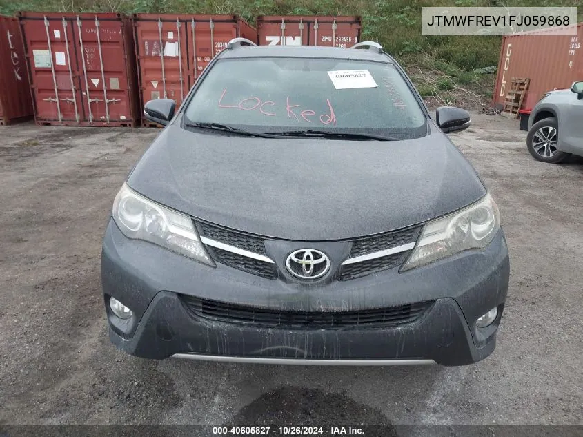 JTMWFREV1FJ059868 2015 Toyota Rav4 Xle