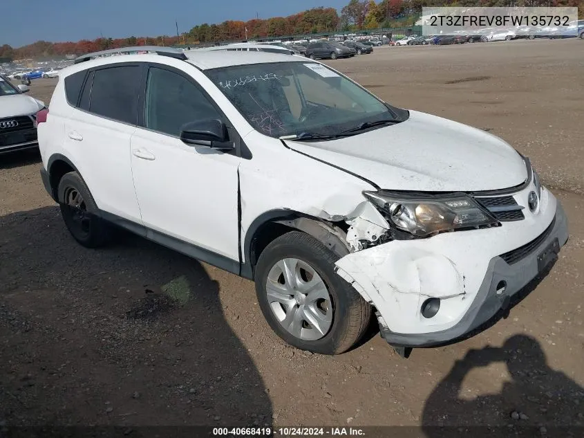 2T3ZFREV8FW135732 2015 Toyota Rav4 Le