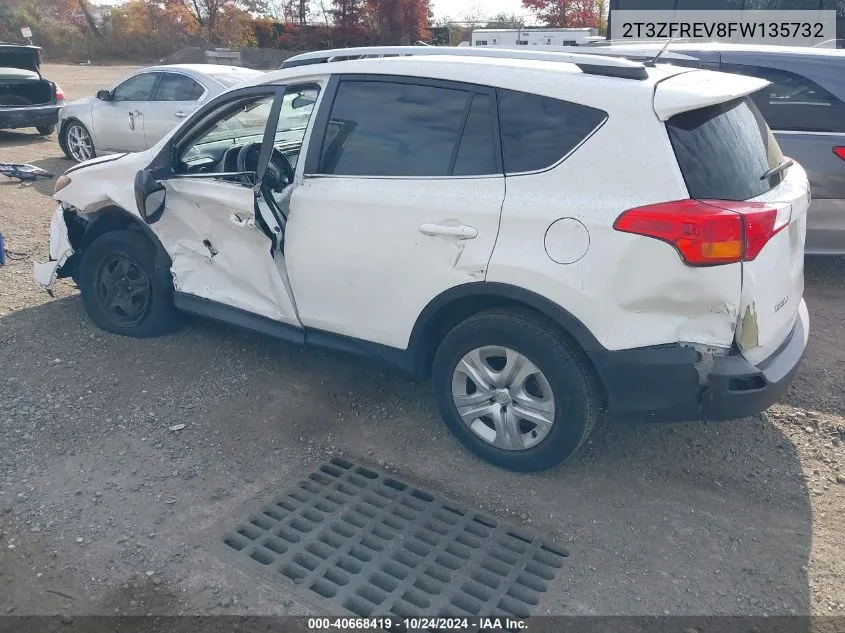 2T3ZFREV8FW135732 2015 Toyota Rav4 Le