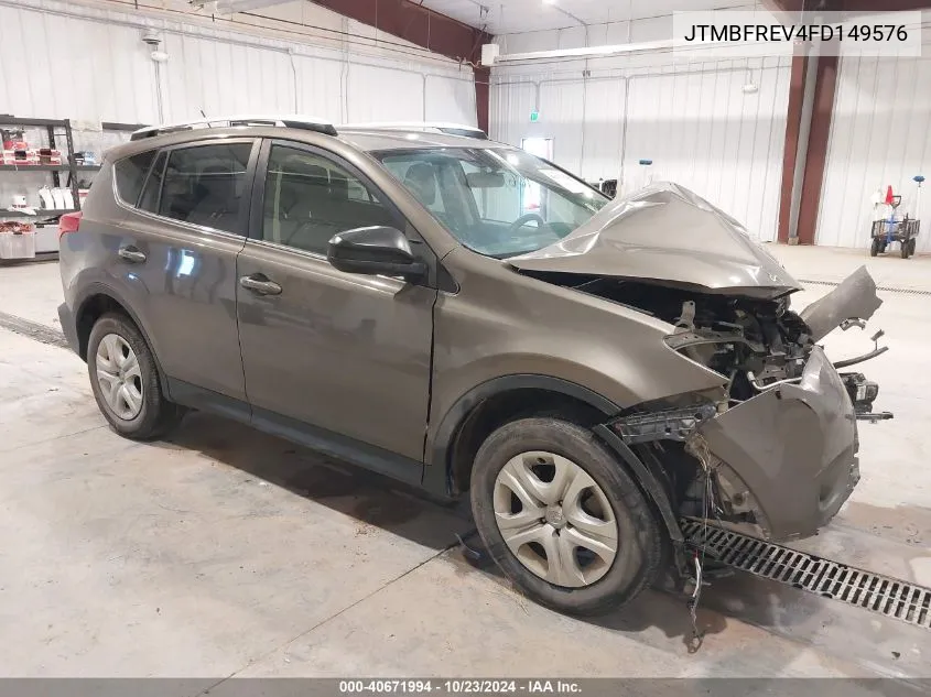 JTMBFREV4FD149576 2015 Toyota Rav4 Le