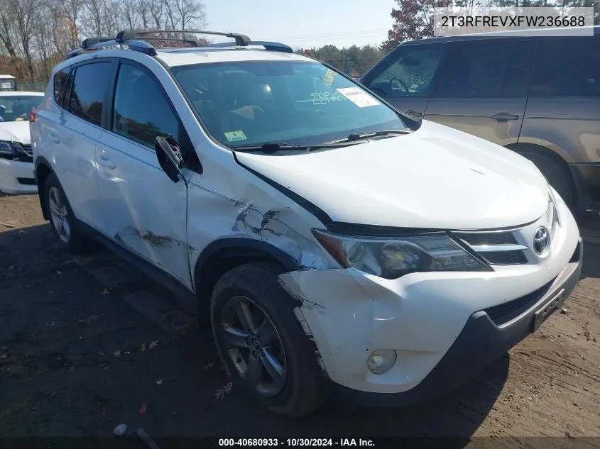 2015 Toyota Rav4 Xle VIN: 2T3RFREVXFW236688 Lot: 40680933