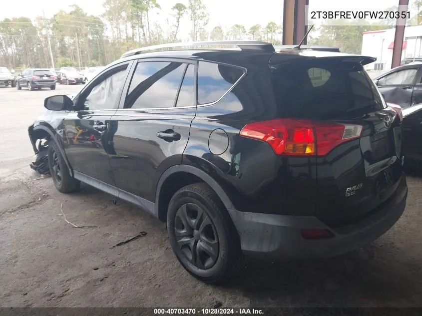 2T3BFREV0FW270351 2015 Toyota Rav4 Le