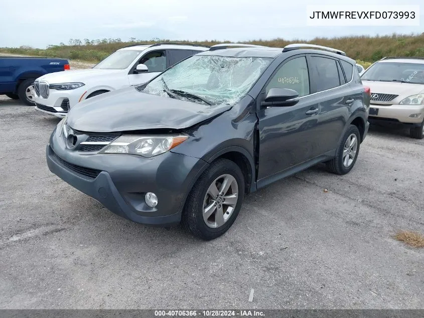 2015 Toyota Rav4 Xle VIN: JTMWFREVXFD073993 Lot: 40706366