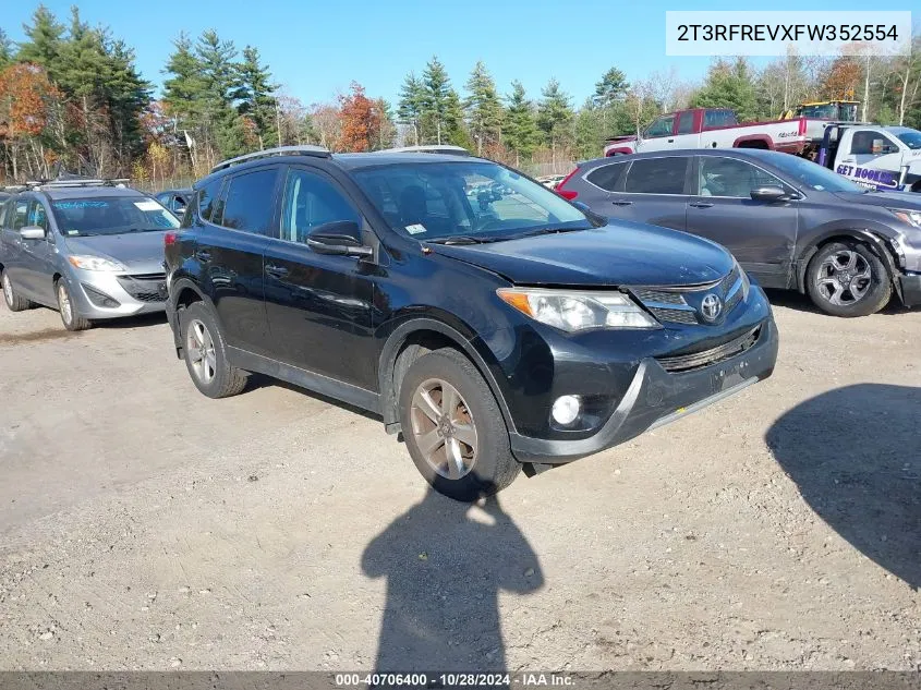 2T3RFREVXFW352554 2015 Toyota Rav4 Xle