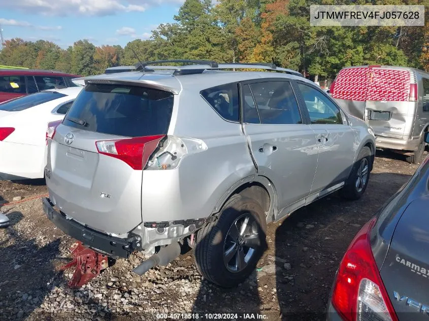 JTMWFREV4FJ057628 2015 Toyota Rav4 Xle