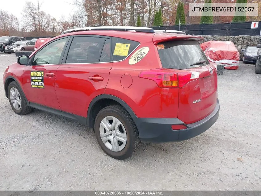 JTMBFREV6FD152057 2015 Toyota Rav4 Le