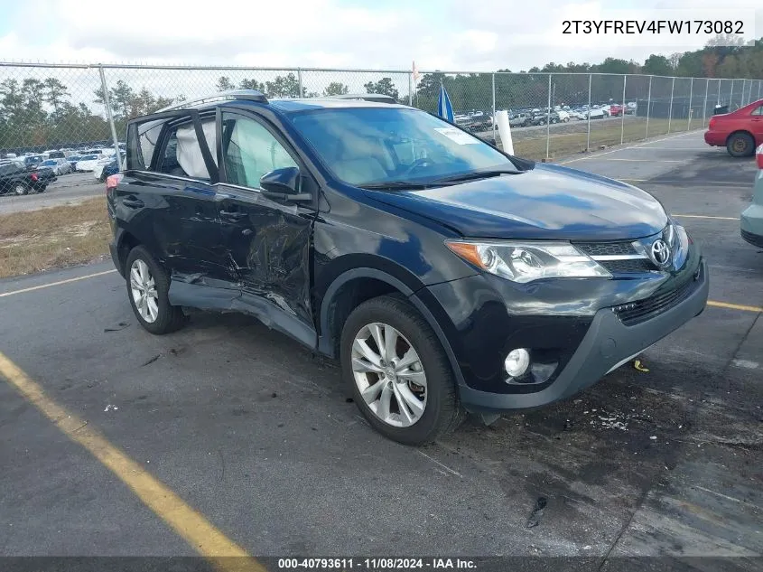 2015 Toyota Rav4 Limited VIN: 2T3YFREV4FW173082 Lot: 40793611