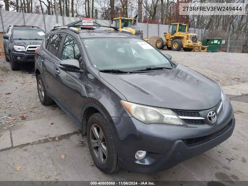 2015 Toyota Rav4 Xle VIN: 2T3RFREV3FW249444 Lot: 40805868