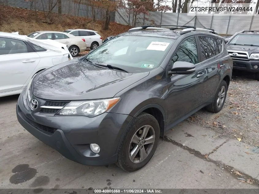 2015 Toyota Rav4 Xle VIN: 2T3RFREV3FW249444 Lot: 40805868