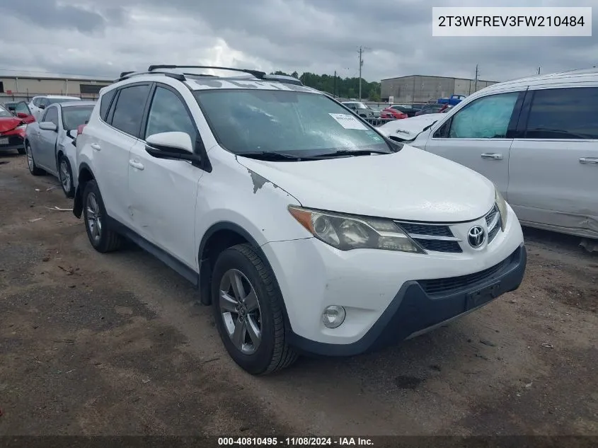 2015 Toyota Rav4 Xle VIN: 2T3WFREV3FW210484 Lot: 40810495