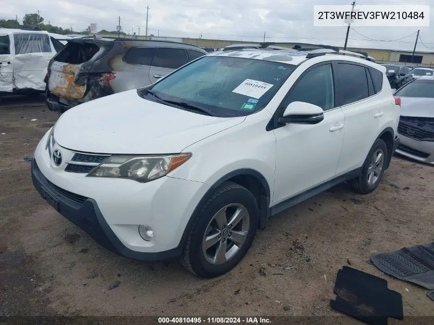 2015 Toyota Rav4 Xle VIN: 2T3WFREV3FW210484 Lot: 40810495