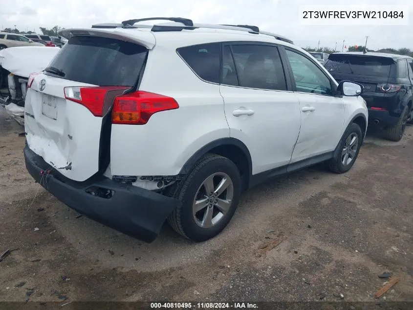 2015 Toyota Rav4 Xle VIN: 2T3WFREV3FW210484 Lot: 40810495