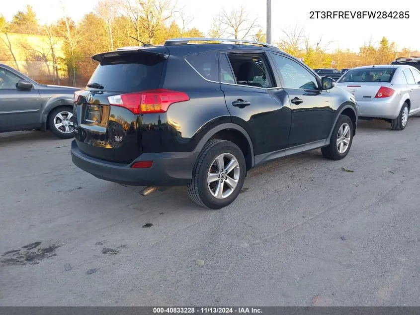 2015 Toyota Rav4 Xle VIN: 2T3RFREV8FW284285 Lot: 40833228