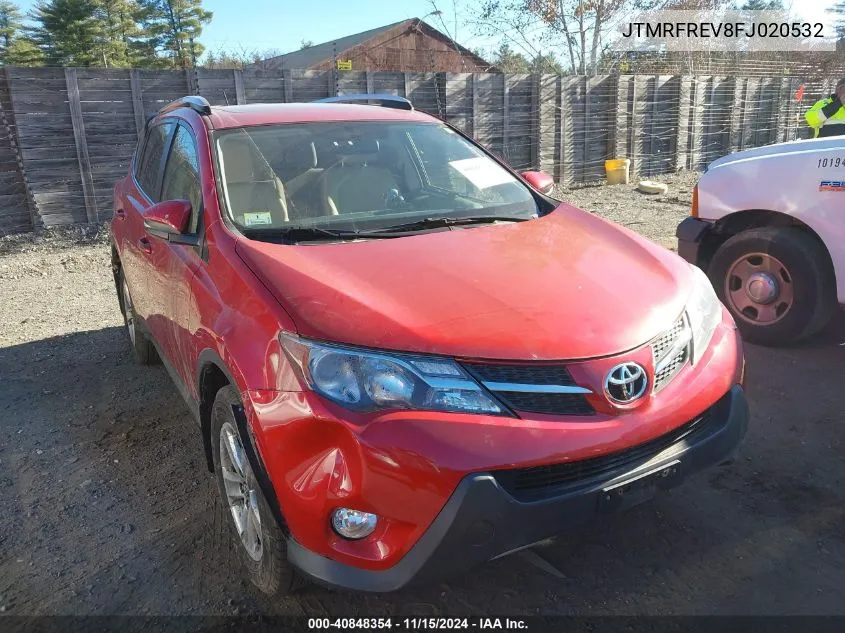 2015 Toyota Rav4 Xle VIN: JTMRFREV8FJ020532 Lot: 40848354