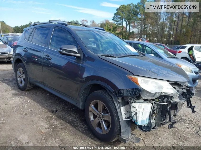 2015 Toyota Rav4 Xle VIN: JTMWFREV0FD059049 Lot: 40857478