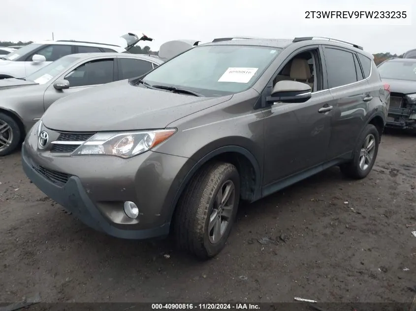 2015 Toyota Rav4 Xle VIN: 2T3WFREV9FW233235 Lot: 40900816