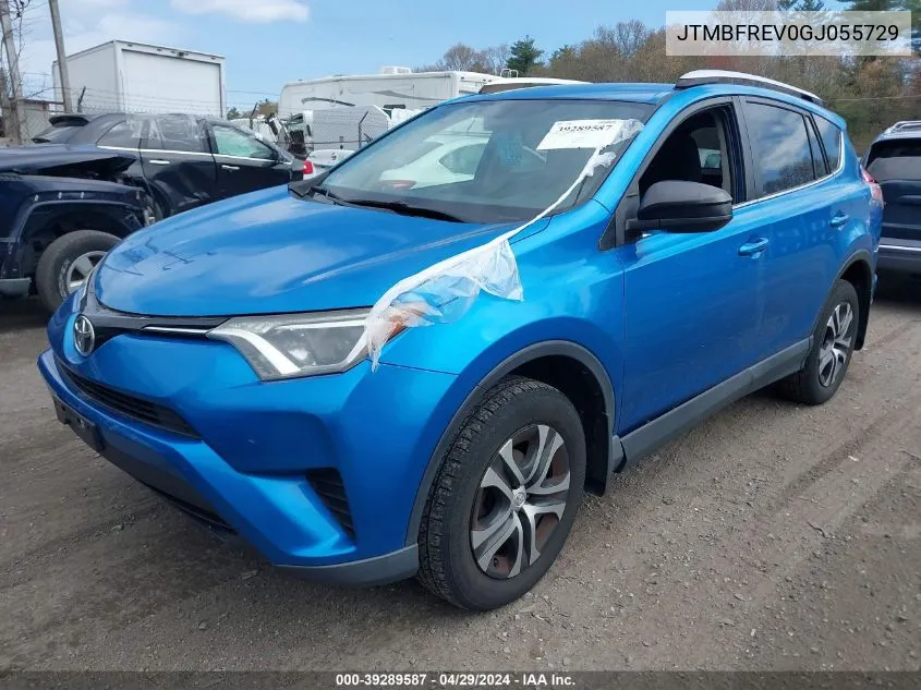 2016 Toyota Rav4 Le VIN: JTMBFREV0GJ055729 Lot: 39289587