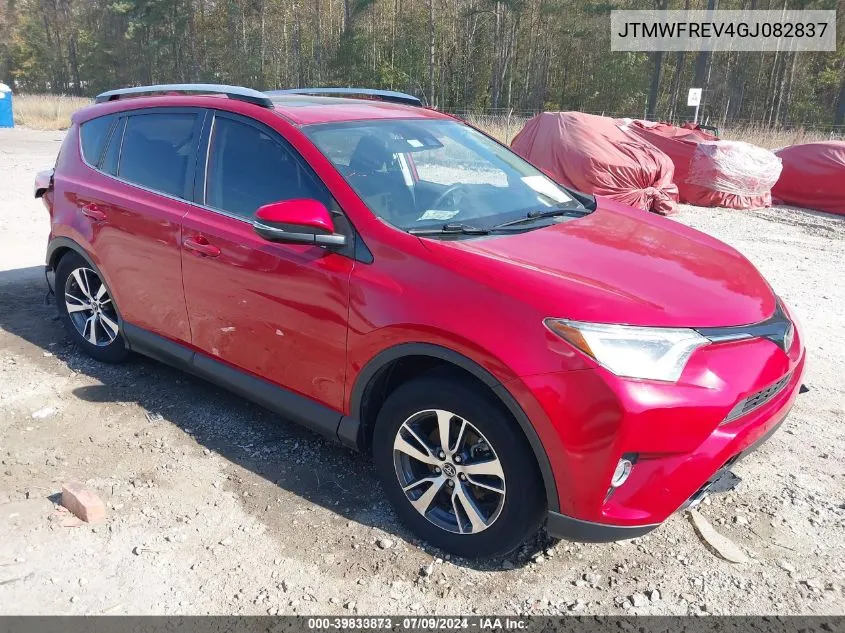 2016 Toyota Rav4 Xle VIN: JTMWFREV4GJ082837 Lot: 39833873