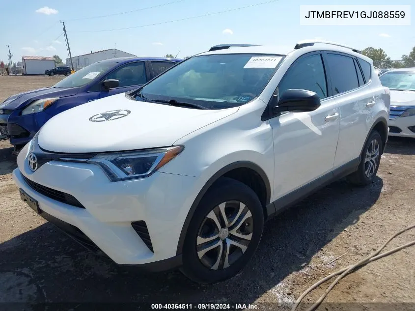 JTMBFREV1GJ088559 2016 Toyota Rav4 Le