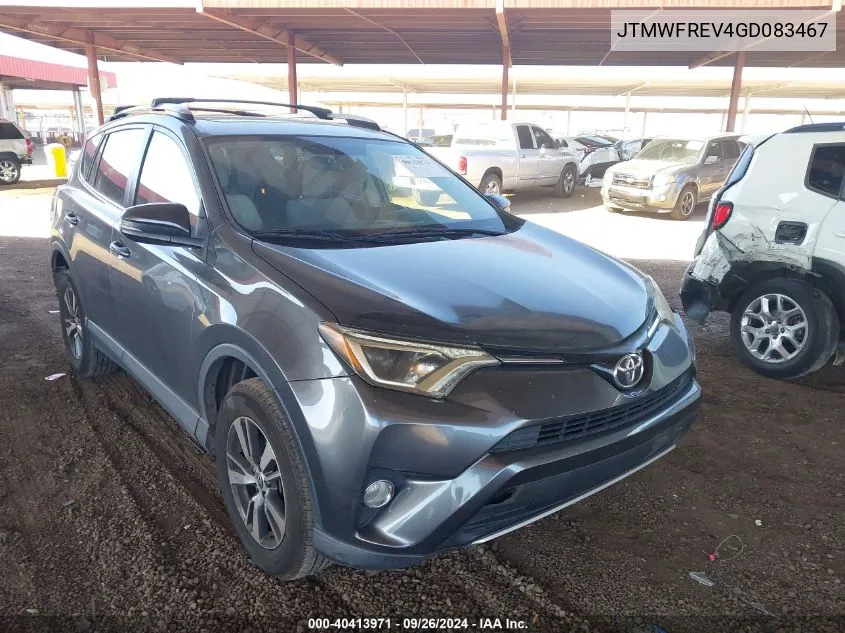 2016 Toyota Rav4 Xle VIN: JTMWFREV4GD083467 Lot: 40413971