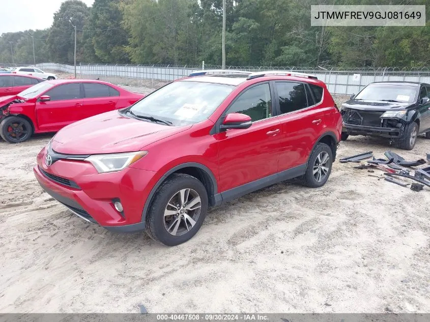 JTMWFREV9GJ081649 2016 Toyota Rav4 Xle