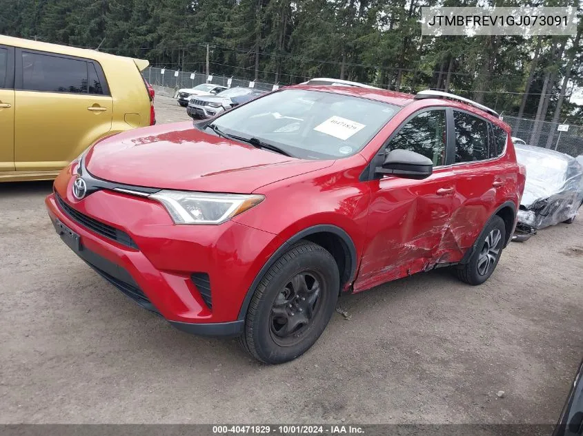 JTMBFREV1GJ073091 2016 Toyota Rav4 Le