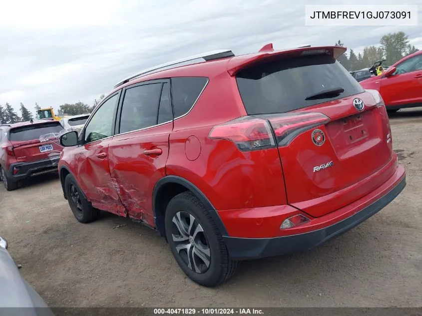 2016 Toyota Rav4 Le VIN: JTMBFREV1GJ073091 Lot: 40471829