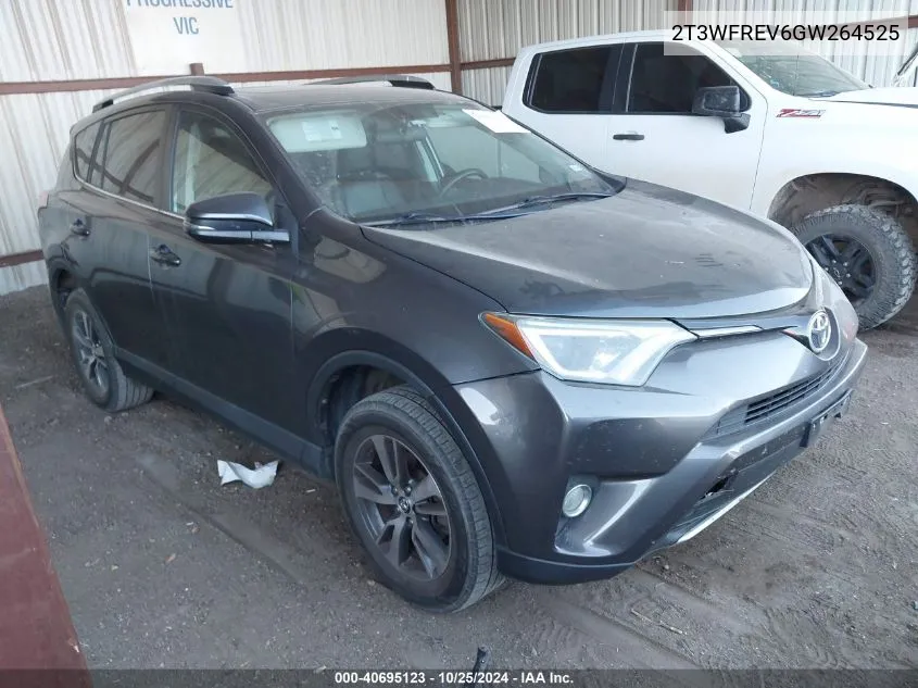 2016 Toyota Rav4 Xle VIN: 2T3WFREV6GW264525 Lot: 40695123