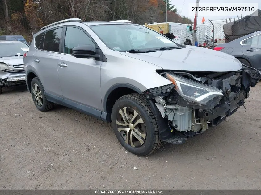 2016 Toyota Rav4 Le VIN: 2T3BFREV9GW497510 Lot: 40766505