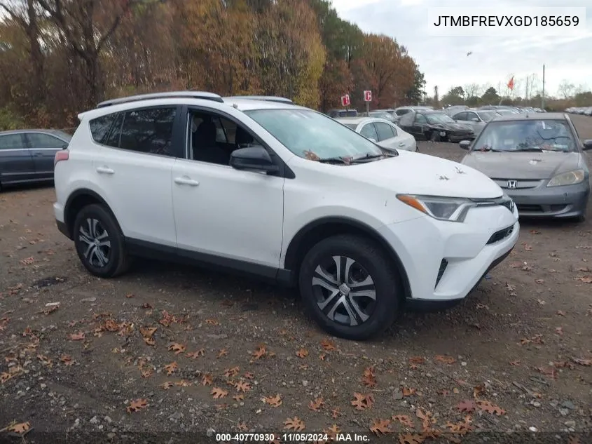 2016 Toyota Rav4 Le VIN: JTMBFREVXGD185659 Lot: 40770930