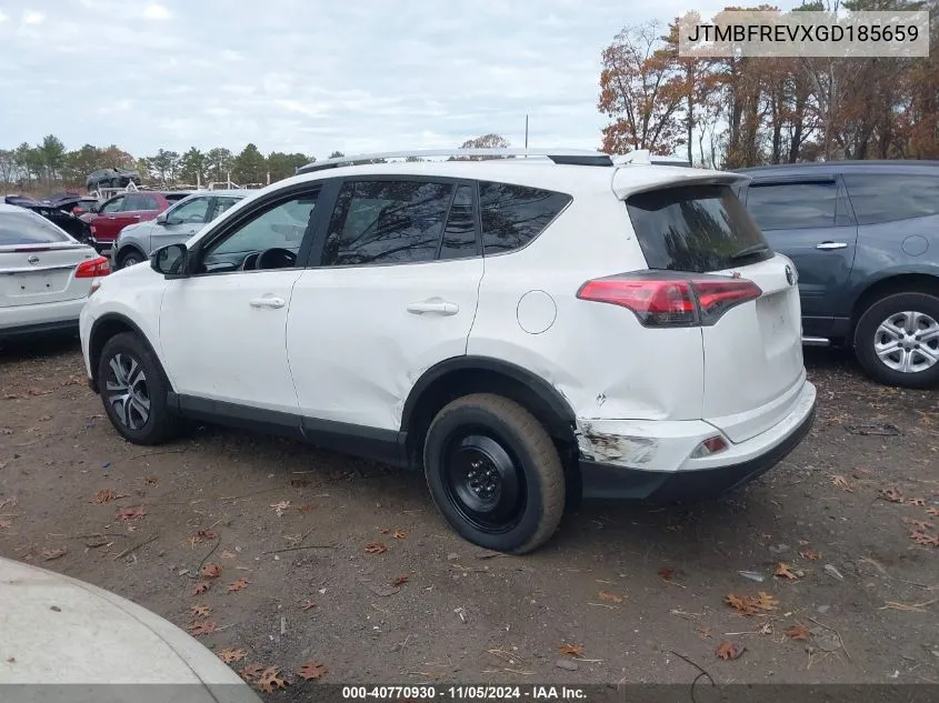 2016 Toyota Rav4 Le VIN: JTMBFREVXGD185659 Lot: 40770930