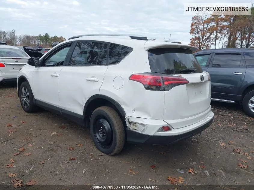 2016 Toyota Rav4 Le VIN: JTMBFREVXGD185659 Lot: 40770930