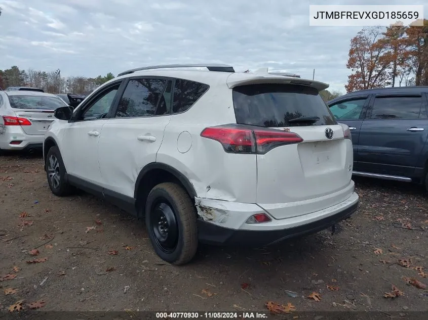 2016 Toyota Rav4 Le VIN: JTMBFREVXGD185659 Lot: 40770930