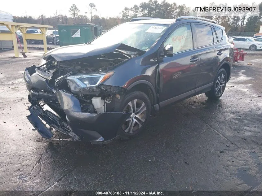 2016 Toyota Rav4 Le VIN: JTMBFREV1GJ093907 Lot: 40783183