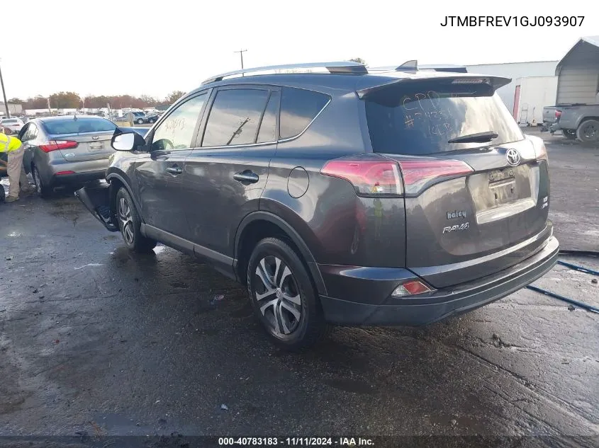 2016 Toyota Rav4 Le VIN: JTMBFREV1GJ093907 Lot: 40783183