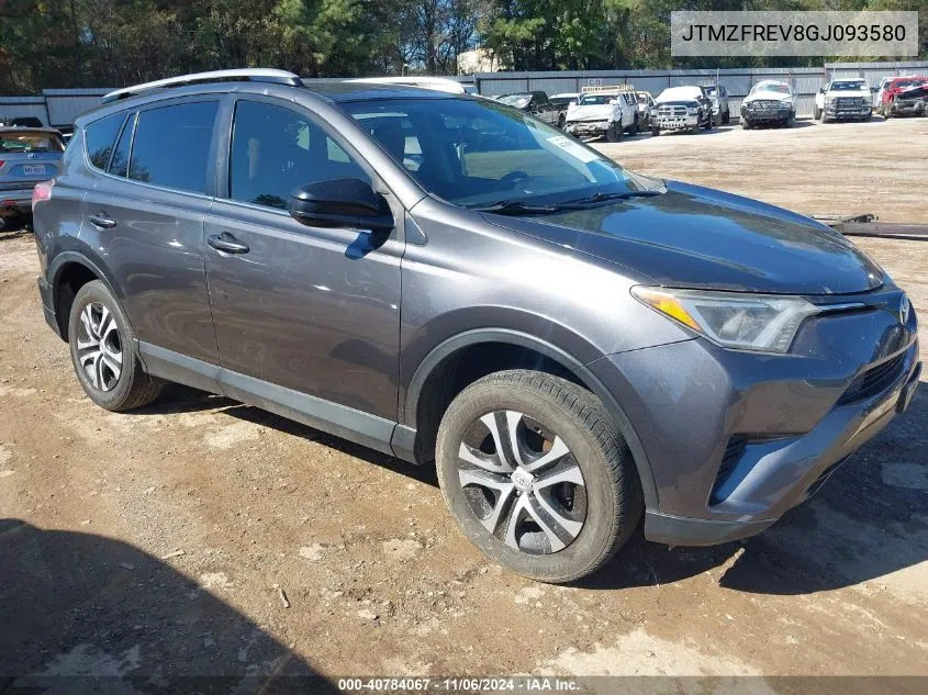 2016 Toyota Rav4 Le VIN: JTMZFREV8GJ093580 Lot: 40784067