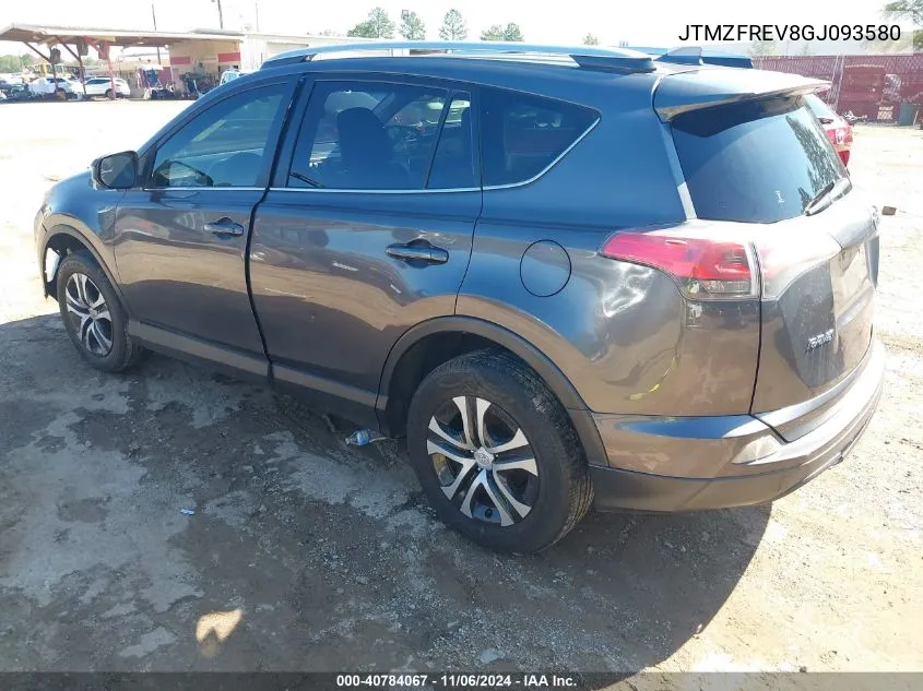 2016 Toyota Rav4 Le VIN: JTMZFREV8GJ093580 Lot: 40784067