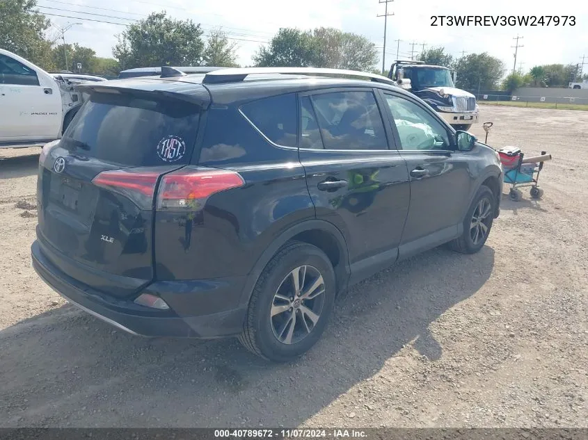 2016 Toyota Rav4 Xle VIN: 2T3WFREV3GW247973 Lot: 40789672