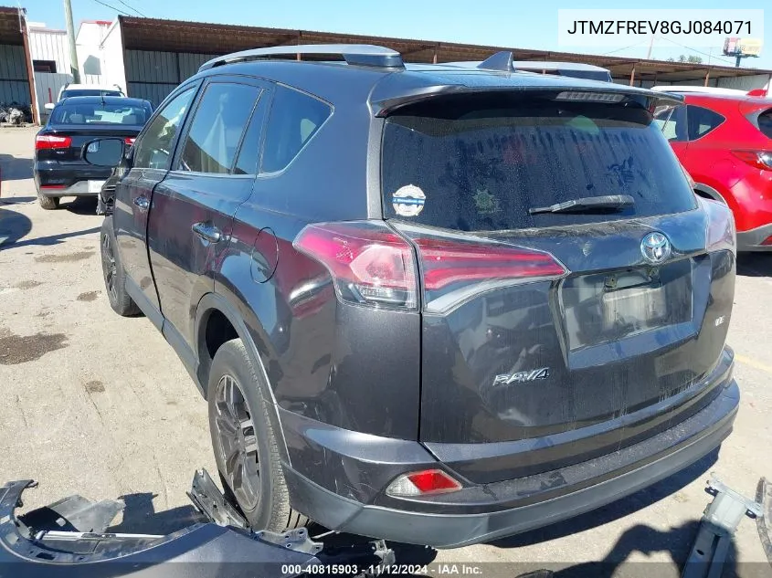 2016 Toyota Rav4 Le VIN: JTMZFREV8GJ084071 Lot: 40815903