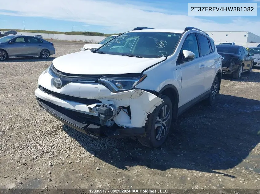 2T3ZFREV4HW381082 2017 Toyota Rav4