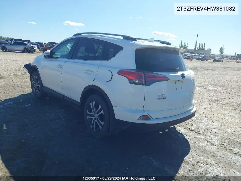 2T3ZFREV4HW381082 2017 Toyota Rav4