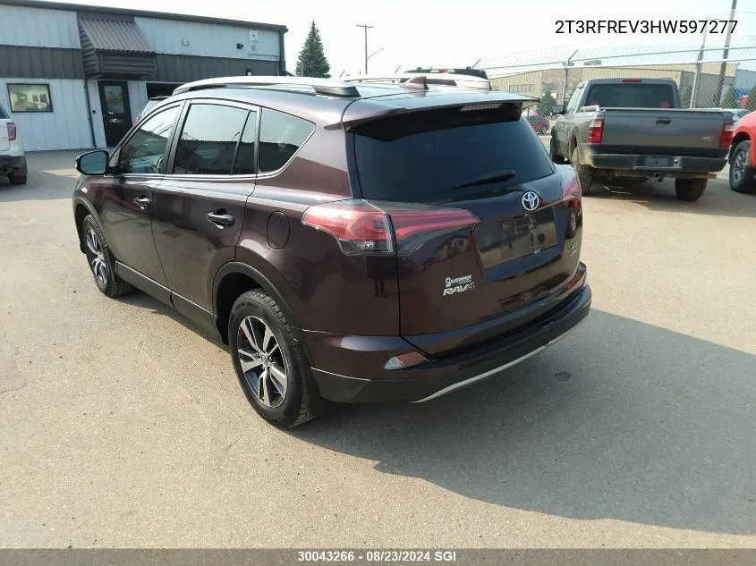 2T3RFREV3HW597277 2017 Toyota Rav4 Xle