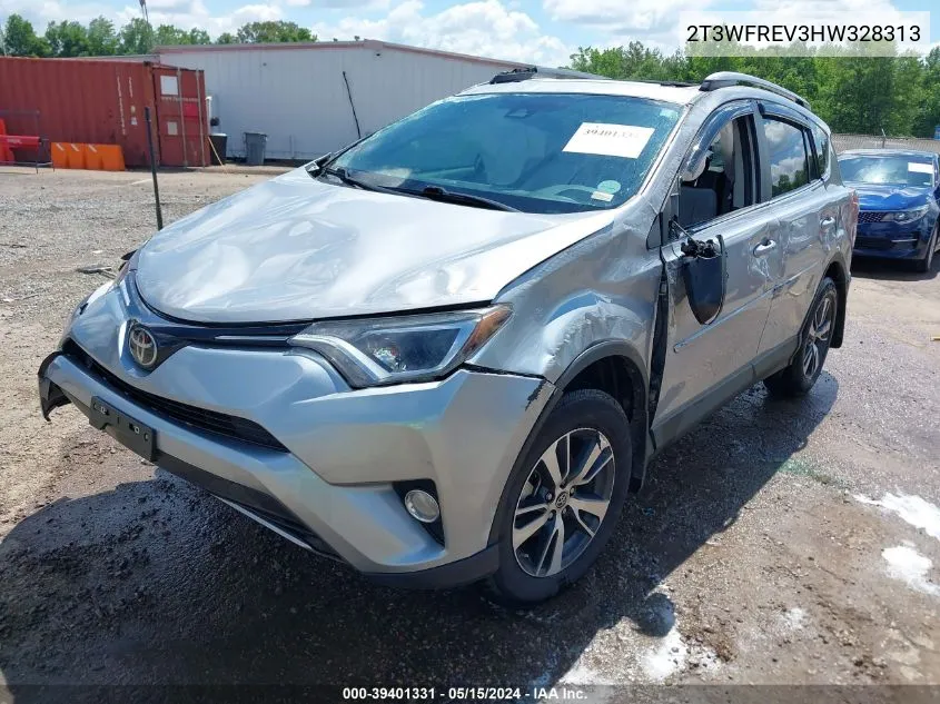 2017 Toyota Rav4 Xle VIN: 2T3WFREV3HW328313 Lot: 39401331