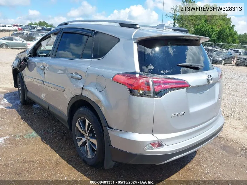 2T3WFREV3HW328313 2017 Toyota Rav4 Xle