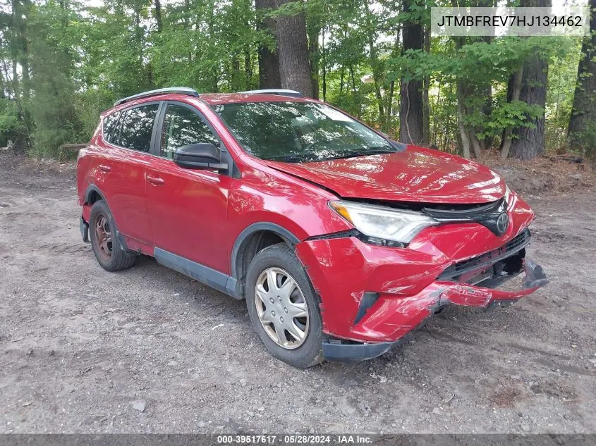 2017 Toyota Rav4 Le VIN: JTMBFREV7HJ134462 Lot: 39517617