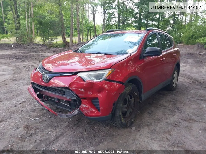 2017 Toyota Rav4 Le VIN: JTMBFREV7HJ134462 Lot: 39517617