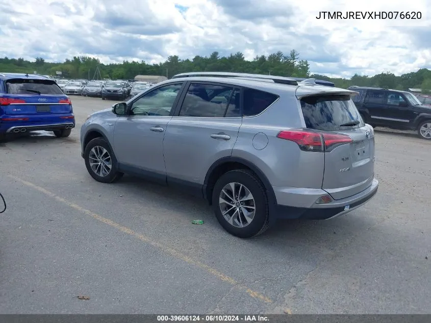 JTMRJREVXHD076620 2017 Toyota Rav4 Hybrid Xle