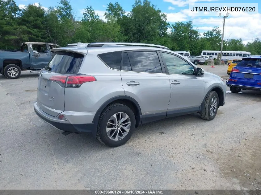 2017 Toyota Rav4 Hybrid Xle VIN: JTMRJREVXHD076620 Lot: 39606124